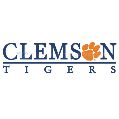 Clemson Tigers logo T-shirts Iron On Transfers N4149 - Click Image to Close